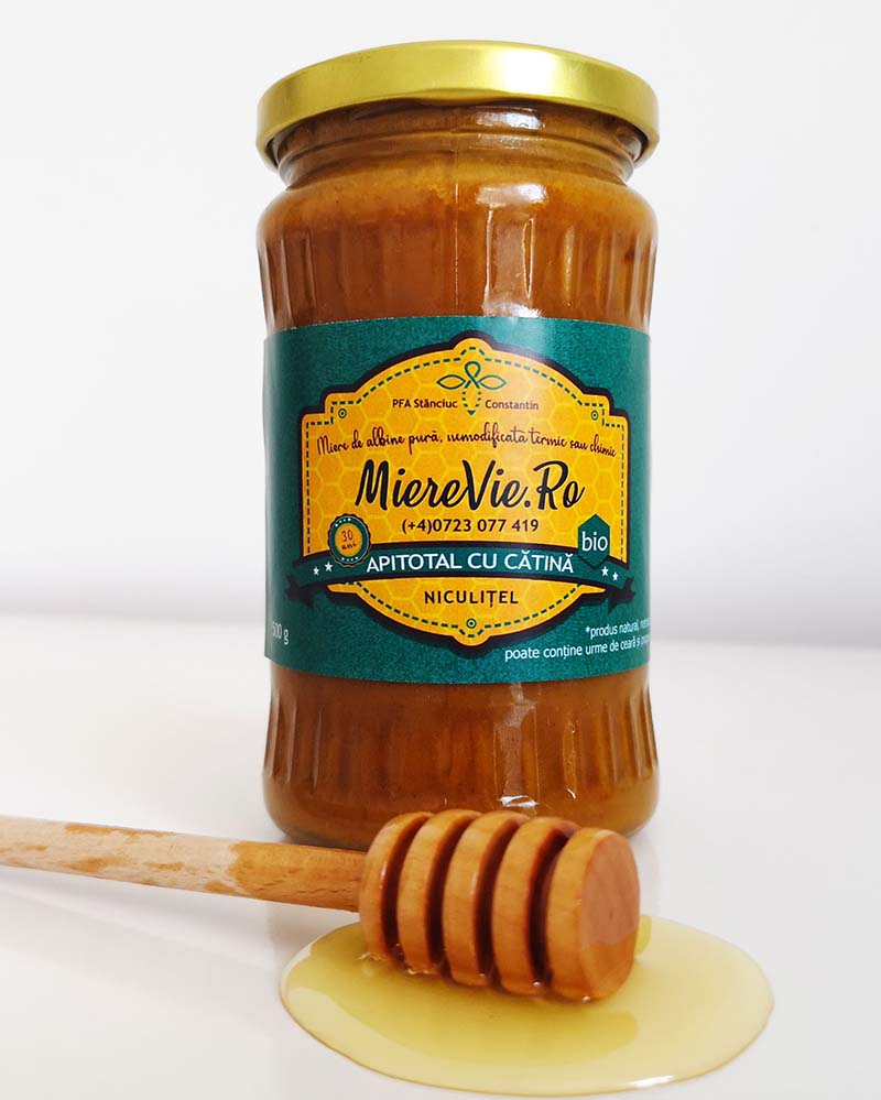 Miere vie, miere bio, miere din Delta Dunarii