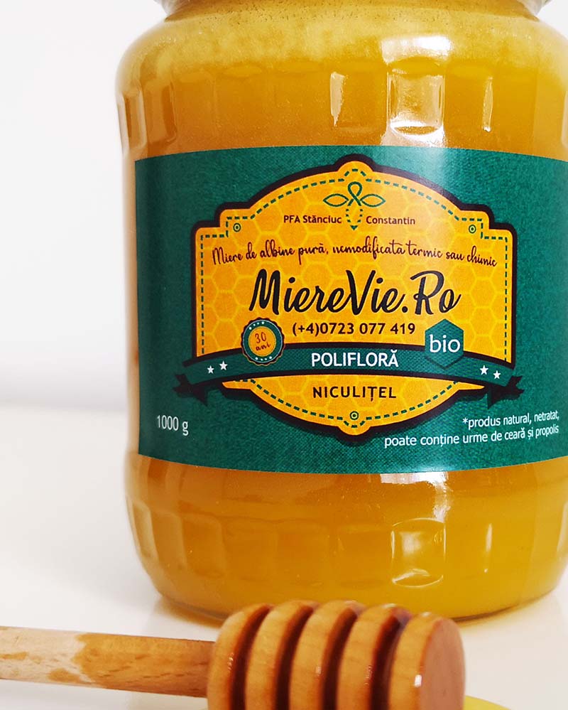 Miere vie, miere bio, miere din Delta Dunarii