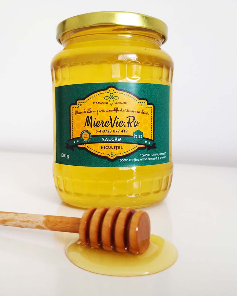 Miere vie, miere bio, miere din Delta Dunarii